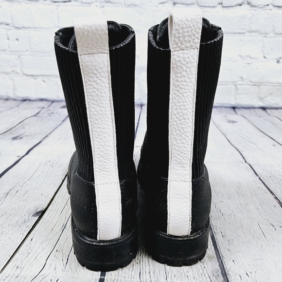 SENSO | Jackson laceup lugged sole moto combat boots - Picture 6 of 12